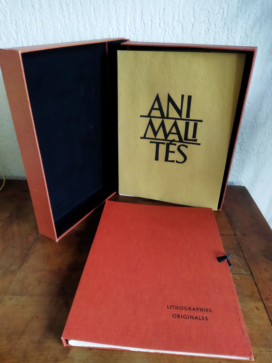 ANIMALITÉS Jean GIONO Illustrations Jean LURCAT  Édition KLEIN 1965  COLLECTION-photo-3