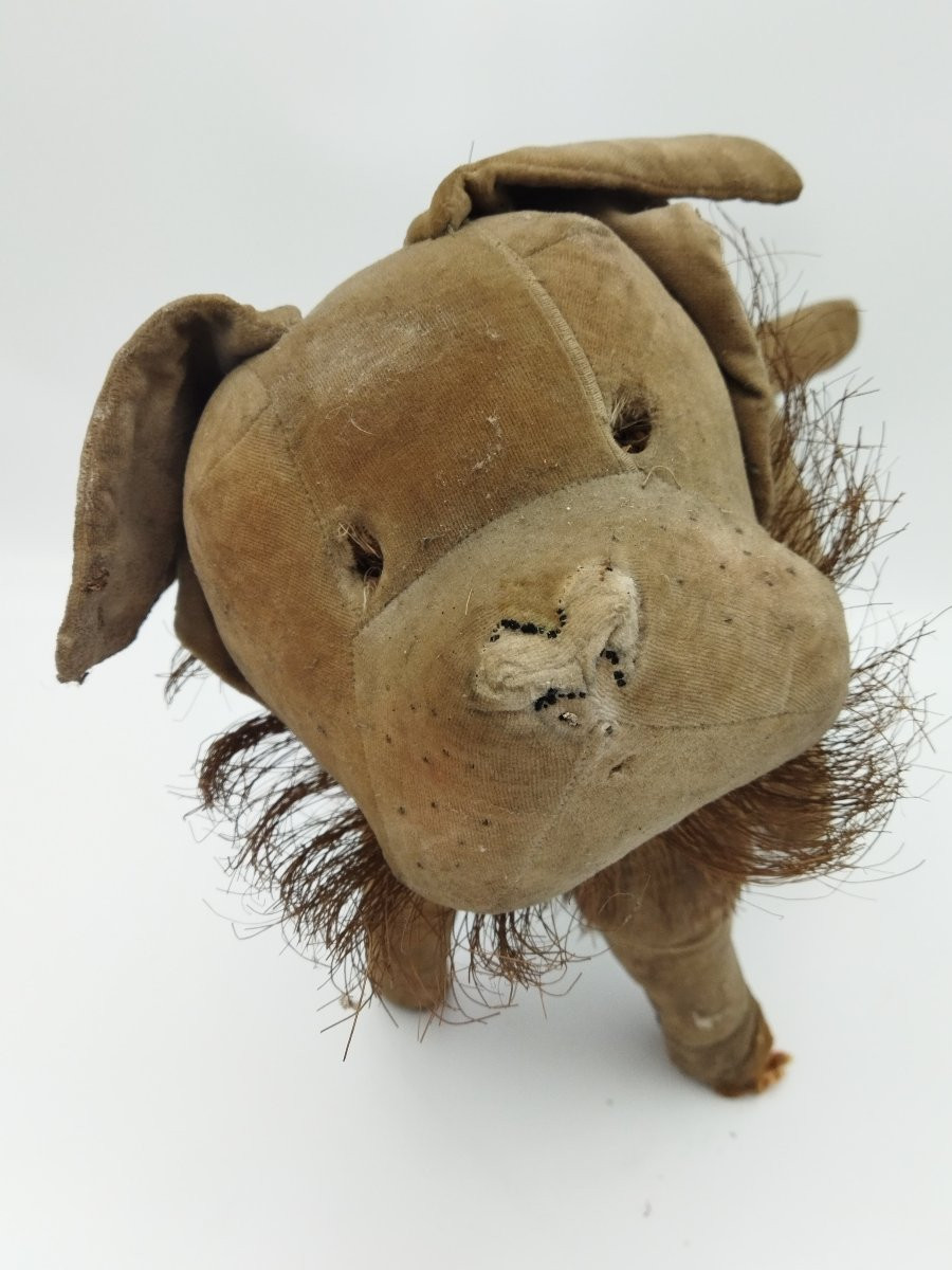 CHIEN Ancien Jouet de Collection Enfant XIX-photo-6