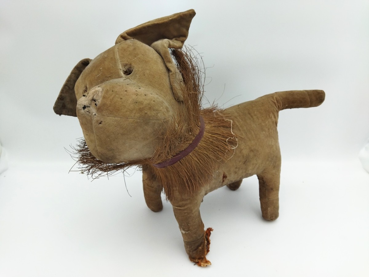 CHIEN Ancien Jouet de Collection Enfant XIX