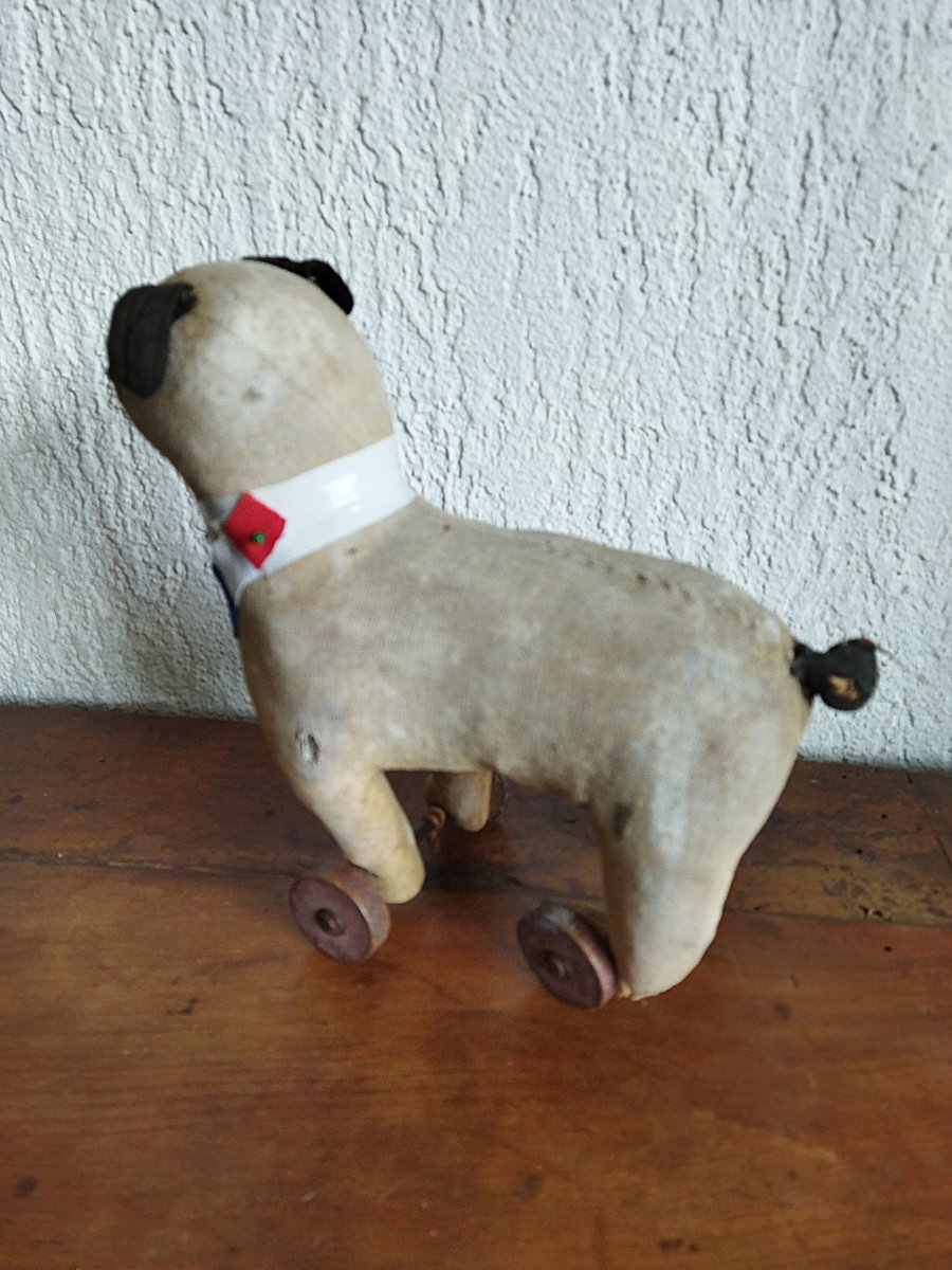 Vintage Toy: Dog On Wheels Collection-photo-3