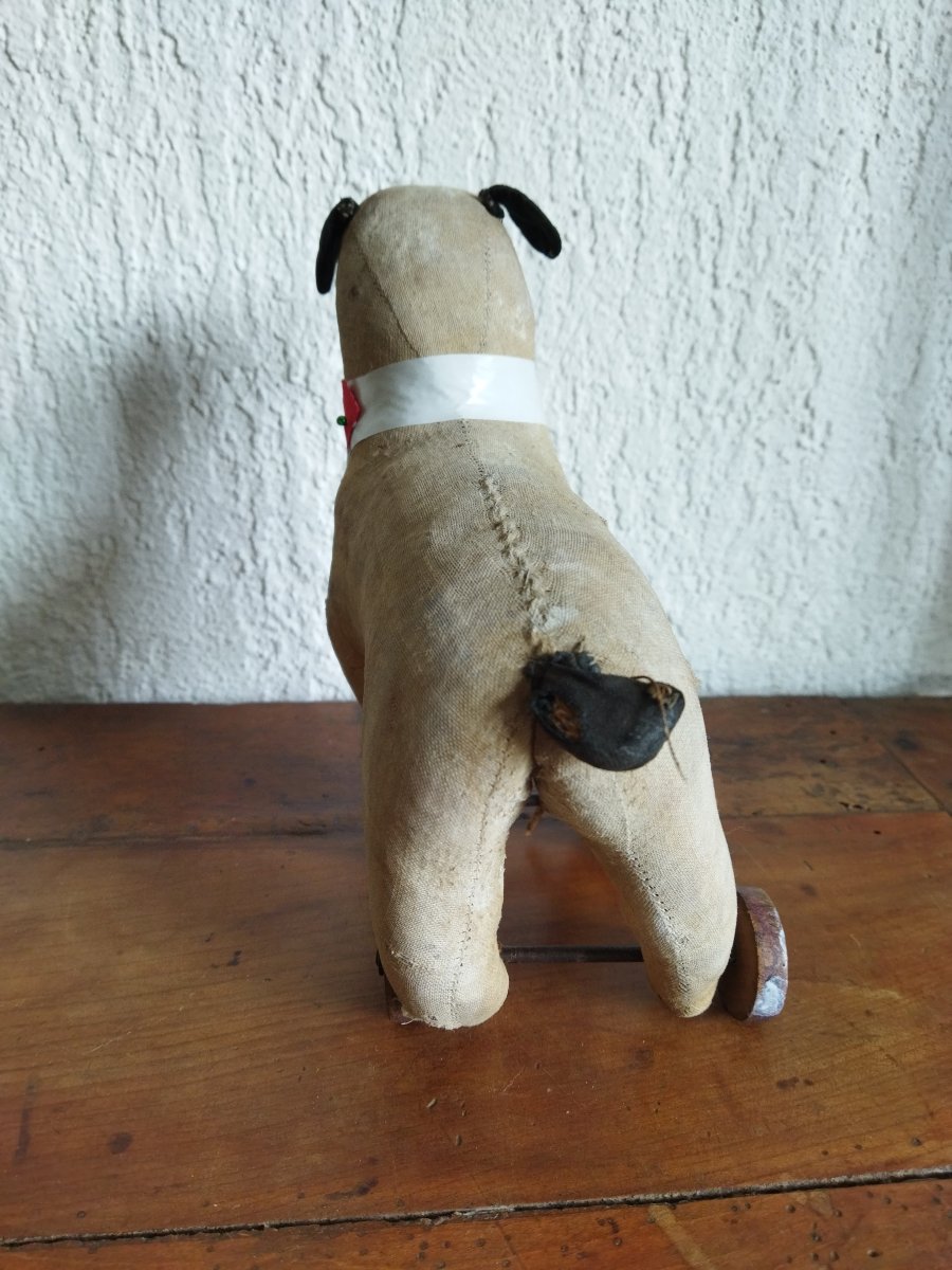 Vintage Toy: Dog On Wheels Collection-photo-4