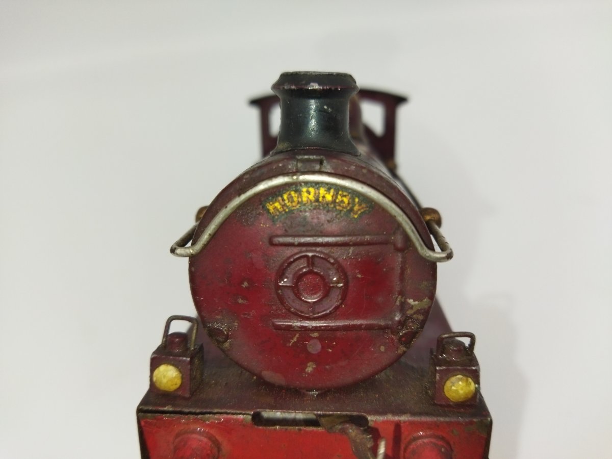 HORNBY Jouet Ancien Métal peint LOCOMOTIVE  PLM  COLLECTION-photo-7