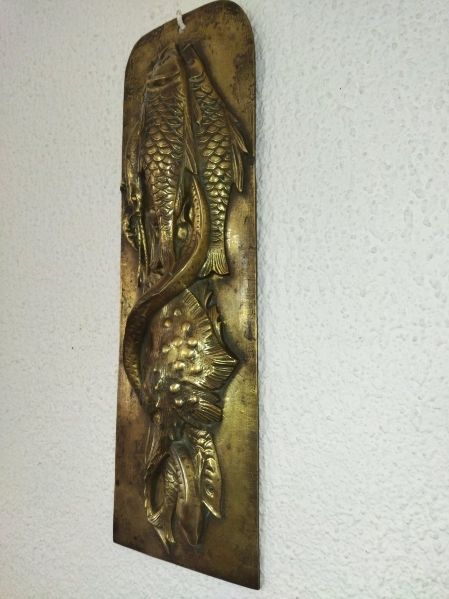 Bronze Sculpture: Still Life—trophy Of Shellfish, Fish, And Lobster—collection-photo-4