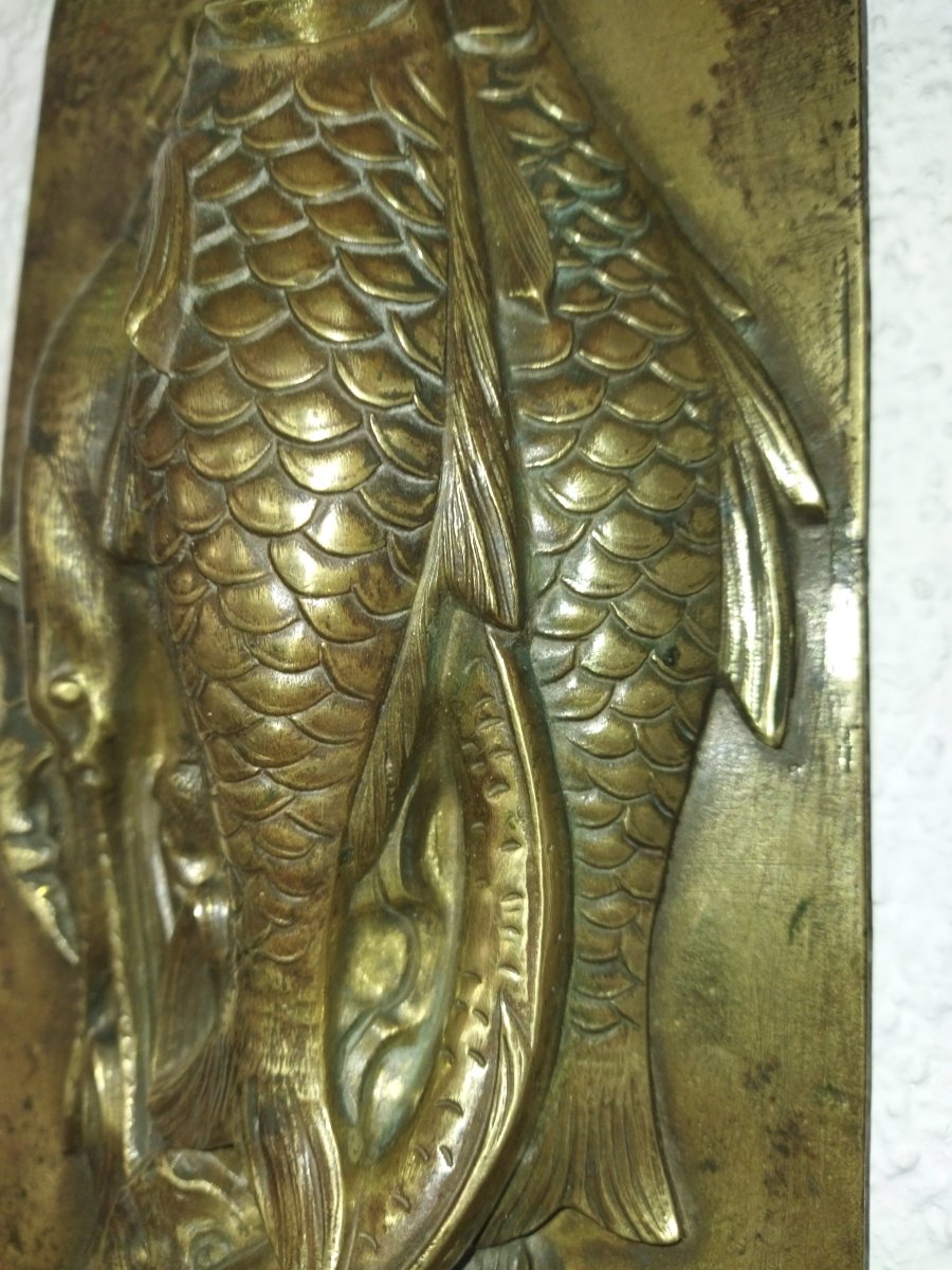 Bronze Sculpture: Still Life—trophy Of Shellfish, Fish, And Lobster—collection-photo-2