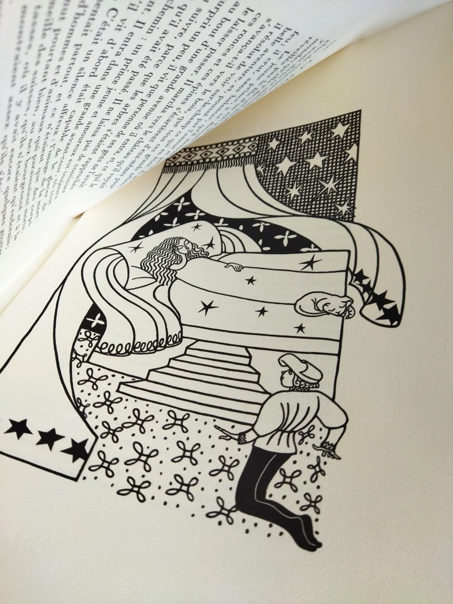 HISTOIRES ET CONTES Charles PERRAULT N° 833 Illustrations PINSON Bois Originaux 1951 COLLECTION-photo-4