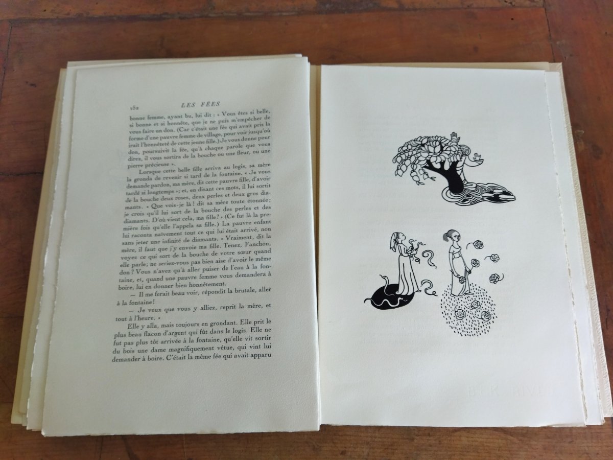 HISTOIRES ET CONTES Charles PERRAULT N° 833 Illustrations PINSON Bois Originaux 1951 COLLECTION-photo-6