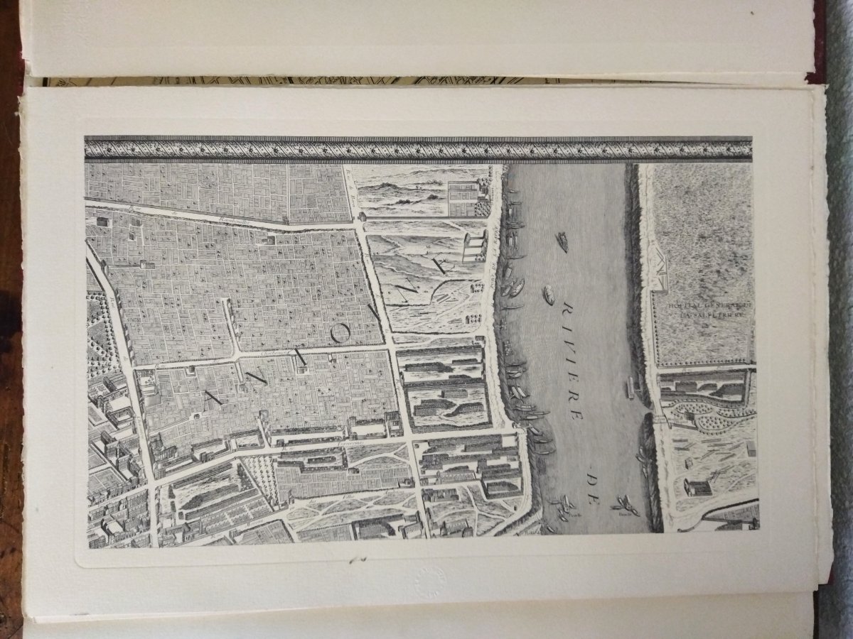 PLAN DE TURGOT Arrondissements Parisiens  Edition Le CADRATIN par Louis BRETEZ 1979-photo-2
