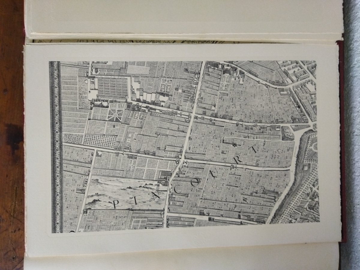 PLAN DE TURGOT Arrondissements Parisiens  Edition Le CADRATIN par Louis BRETEZ 1979-photo-5
