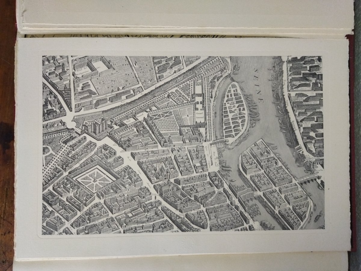 PLAN DE TURGOT Arrondissements Parisiens  Edition Le CADRATIN par Louis BRETEZ 1979-photo-6