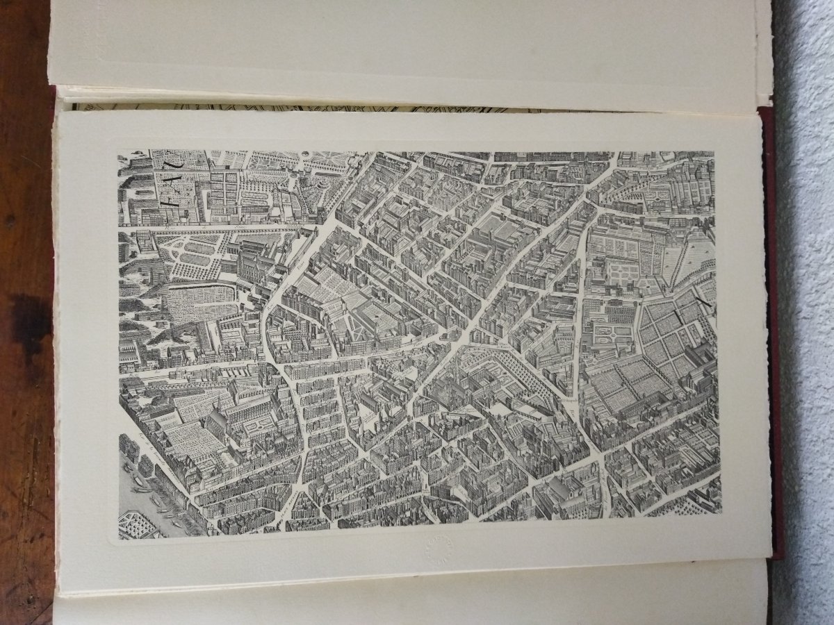 PLAN DE TURGOT Arrondissements Parisiens  Edition Le CADRATIN par Louis BRETEZ 1979-photo-7
