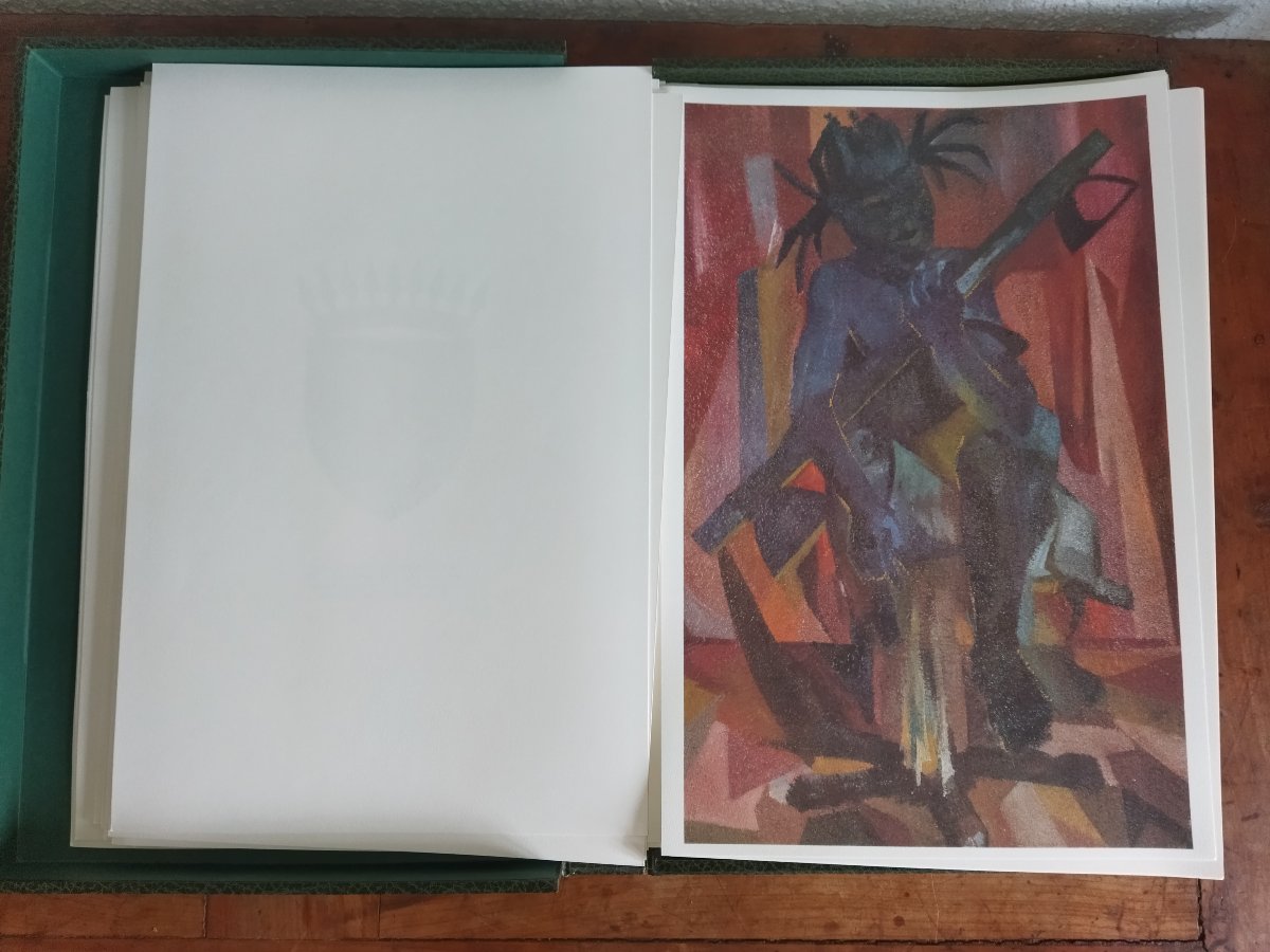 NOTRE GABON PROVINCES Livre Collection Illustrations Planches Couleurs N° 489 J.E MBOT -photo-6