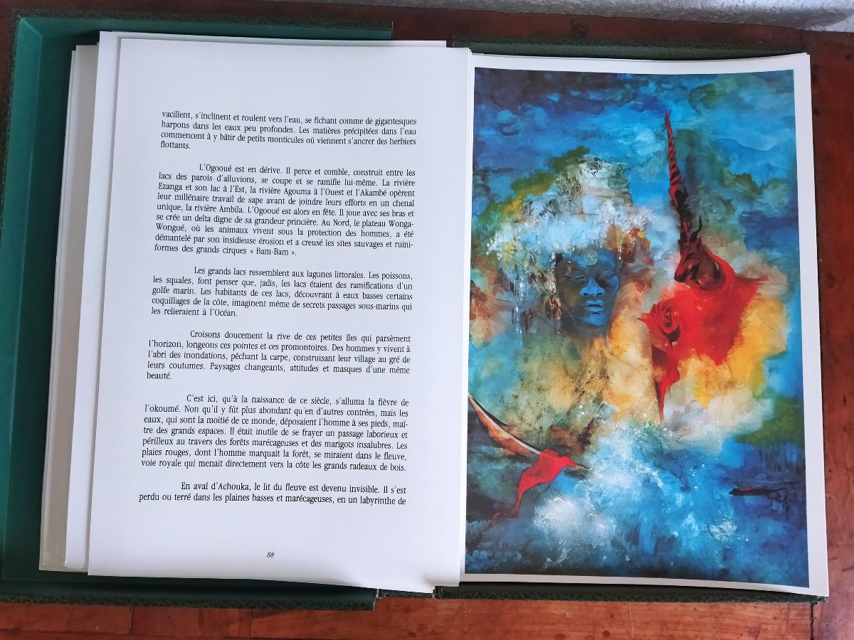 NOTRE GABON PROVINCES Livre Collection Illustrations Planches Couleurs N° 489 J.E MBOT -photo-7