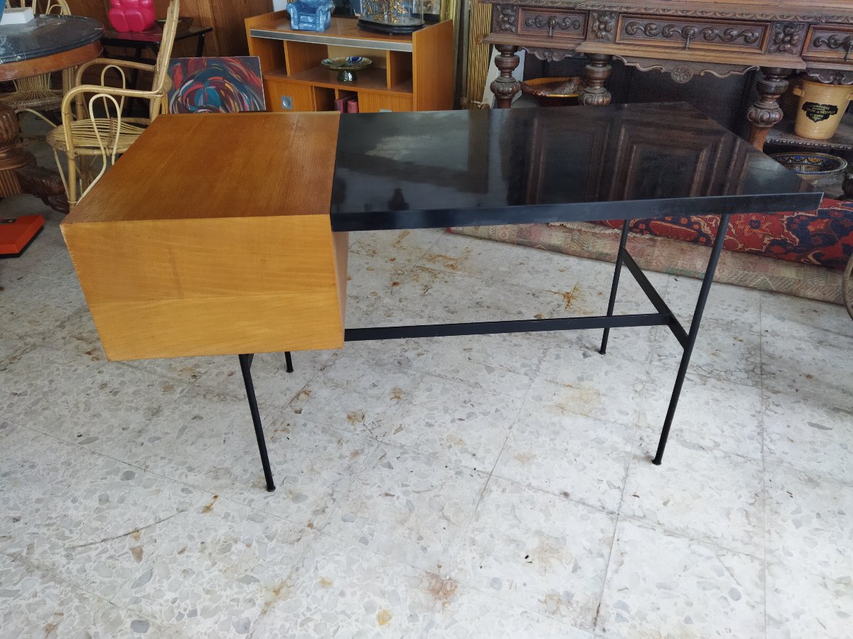PIERRE PAULIN  Bureau design Iconique Modèle CM 141-photo-3
