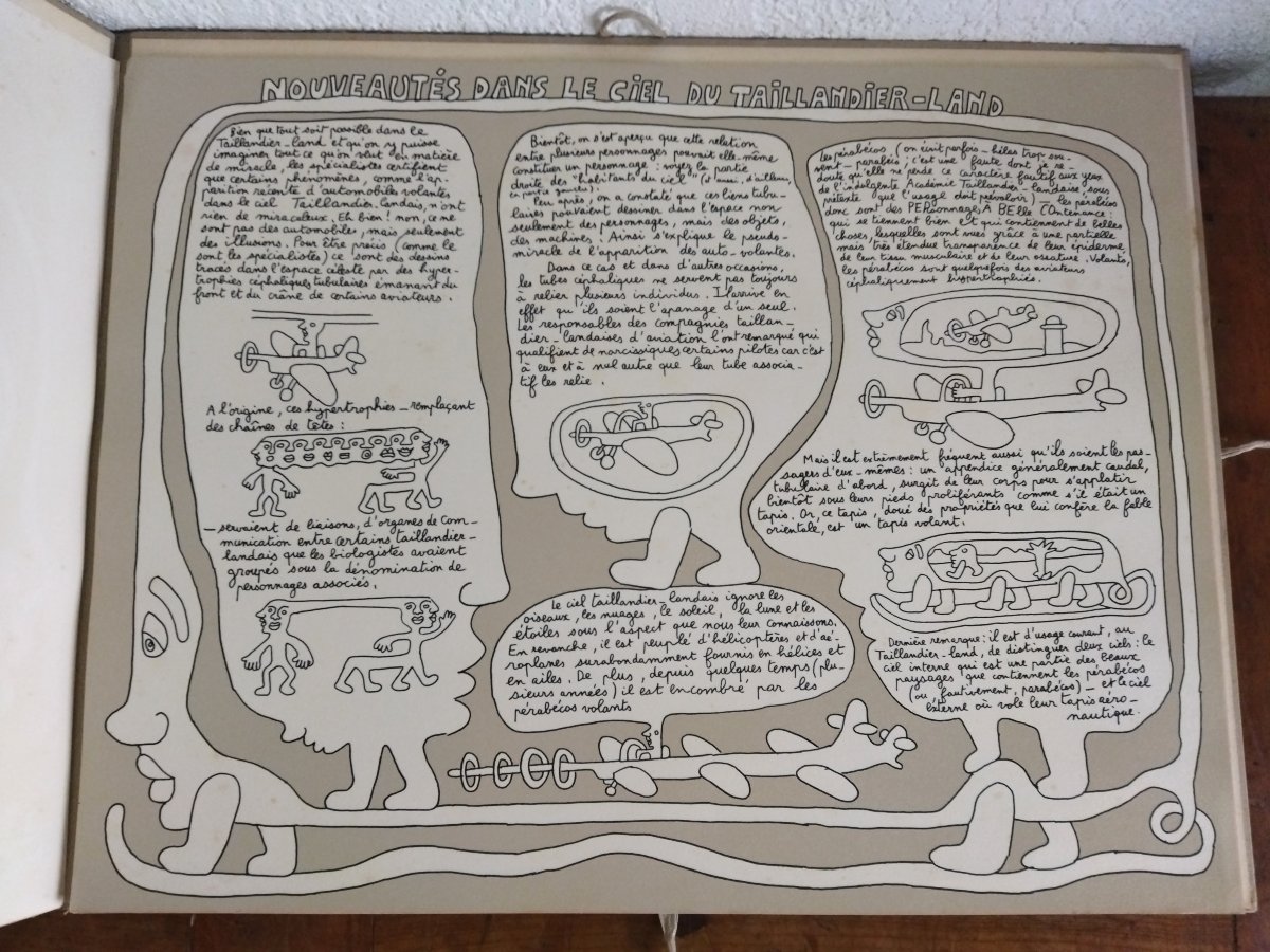 Yvon Taillandier Land Painter, Sculptor, Case Containing 5 Lithographs, Artist's Proofs, Collection-photo-4