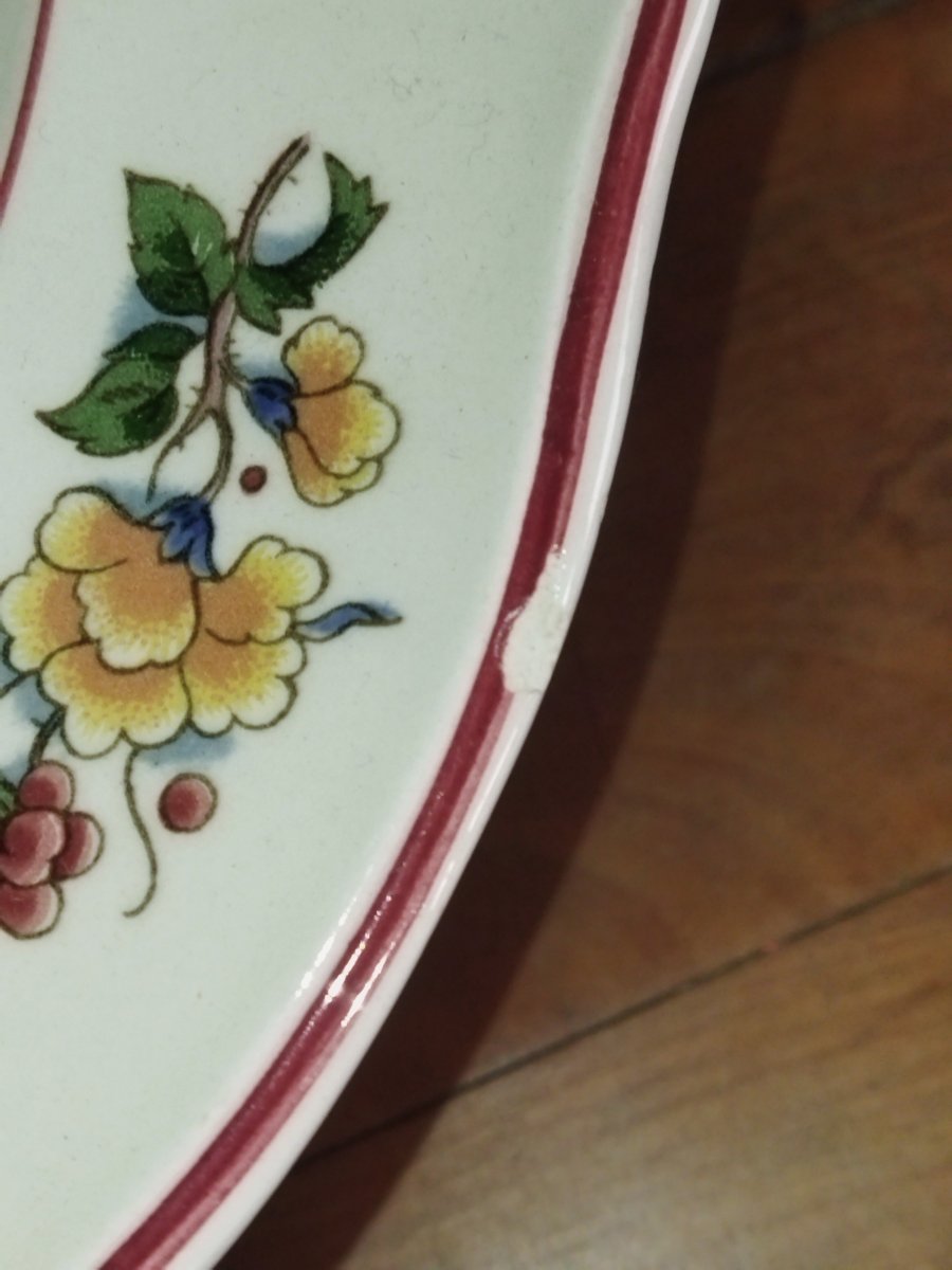 Villeroy & Boch "phoenix" Set Of 24 Dinner Plates With Bird And Flower Design, 25 Cm-photo-4