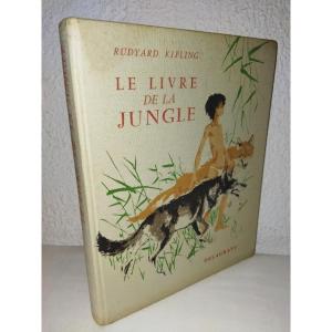 KIPLING  "Le Livre De La Jungle" Illustrations Paul DURAND Editions Delagrave 1967