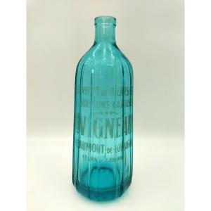 SIPHON De Bar Ancien Bouteille Eau De Seltz  Entrepôt Bière "VIGNEAU"  BEAUMONT-de-LOMAGNE