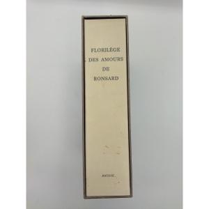 FLORILEGES DES AMOURS DE RONSARD  126 Lithographies Originales sur Papier Vergé MATISSE 