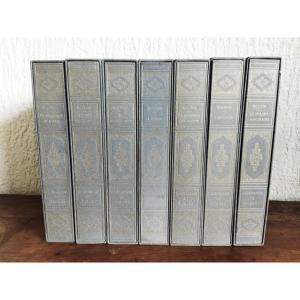 CURIOSA MOLIERE 7 Tomes Illustrations DUBOUT Édition SAURET 1954 Exemplaire N° 2709