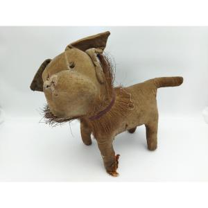 CHIEN Ancien Jouet de Collection Enfant XIX