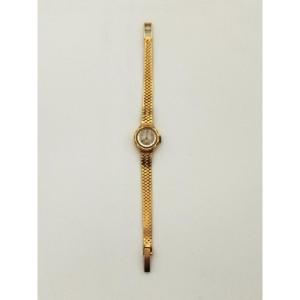 MONTRE Bracelet Ancienne de Femme Poinçon OR Tête d'Aigle