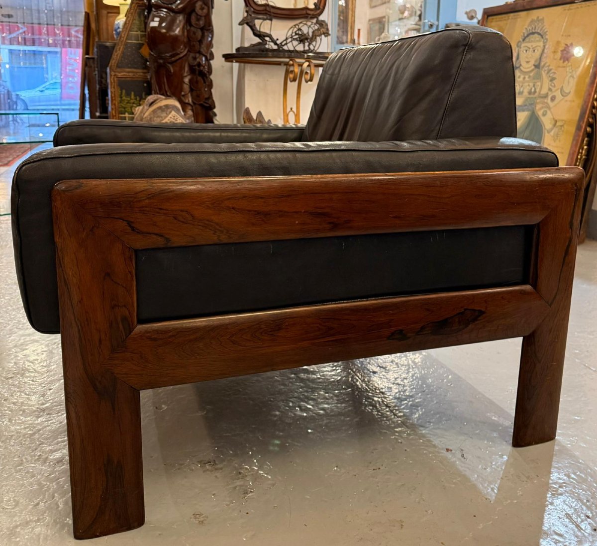 Fauteuil une place Tobia Scarpa pour Knoll-photo-2