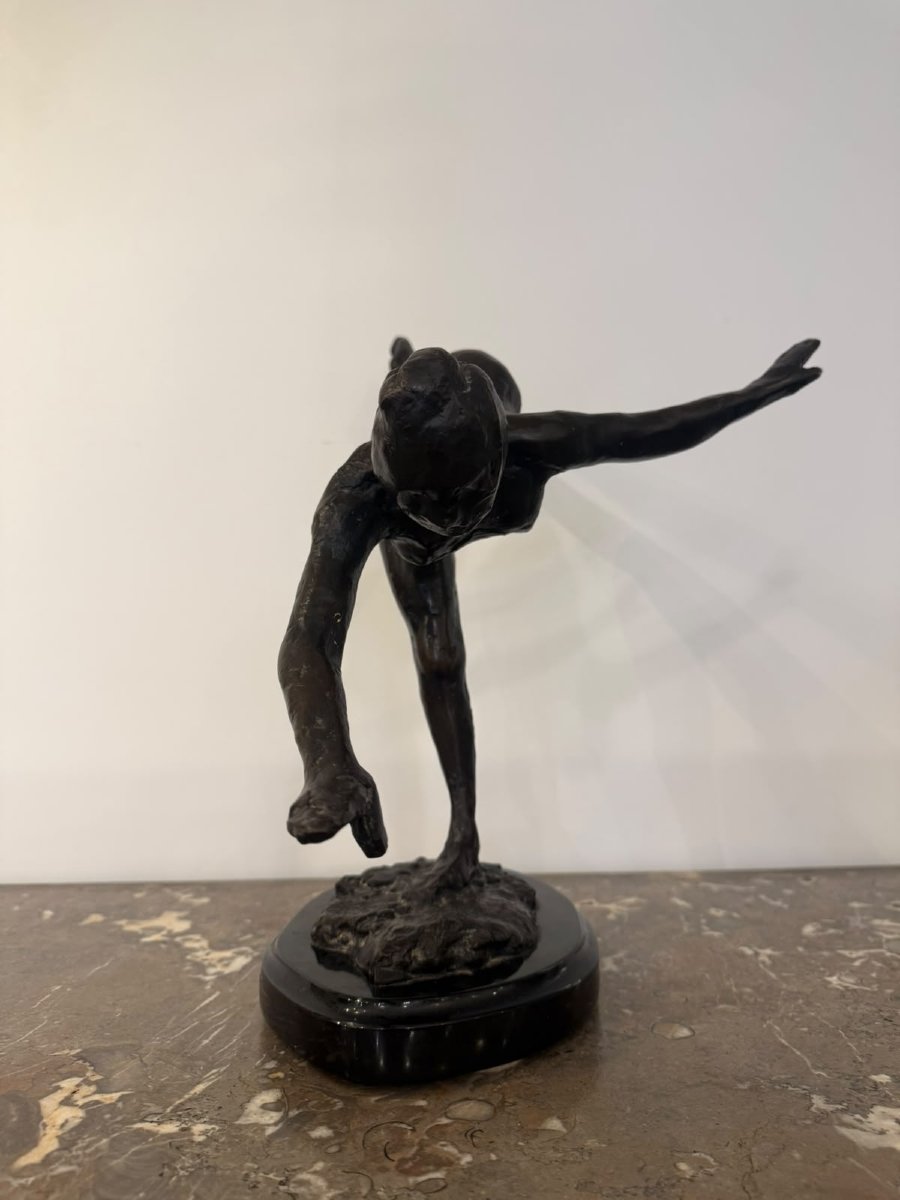 Reproduction Danseuse, grande arabesque, troisième temps d'après Edgar Degas-photo-1