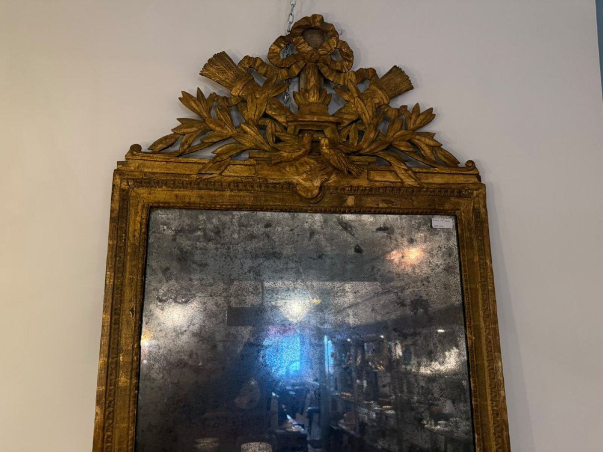 Antique Louis XVI-style Mirror-photo-2