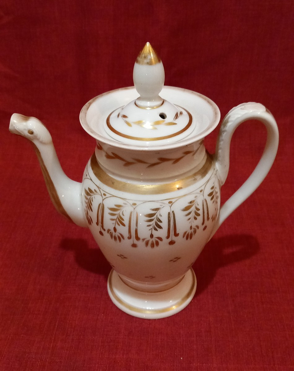Théière 1 Er Empire En Porcelaine 