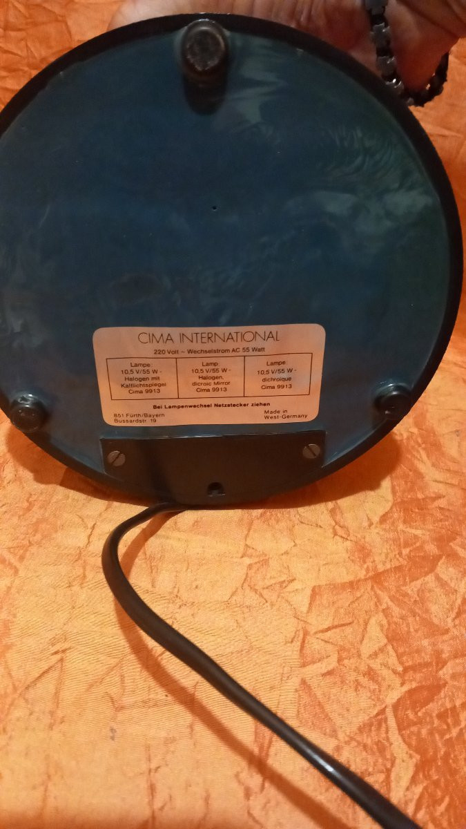 Cima International "space Age" Fiber Optic Lamp-photo-5