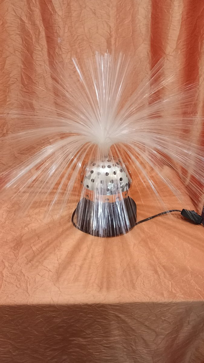 Cima International "space Age" Fiber Optic Lamp-photo-7