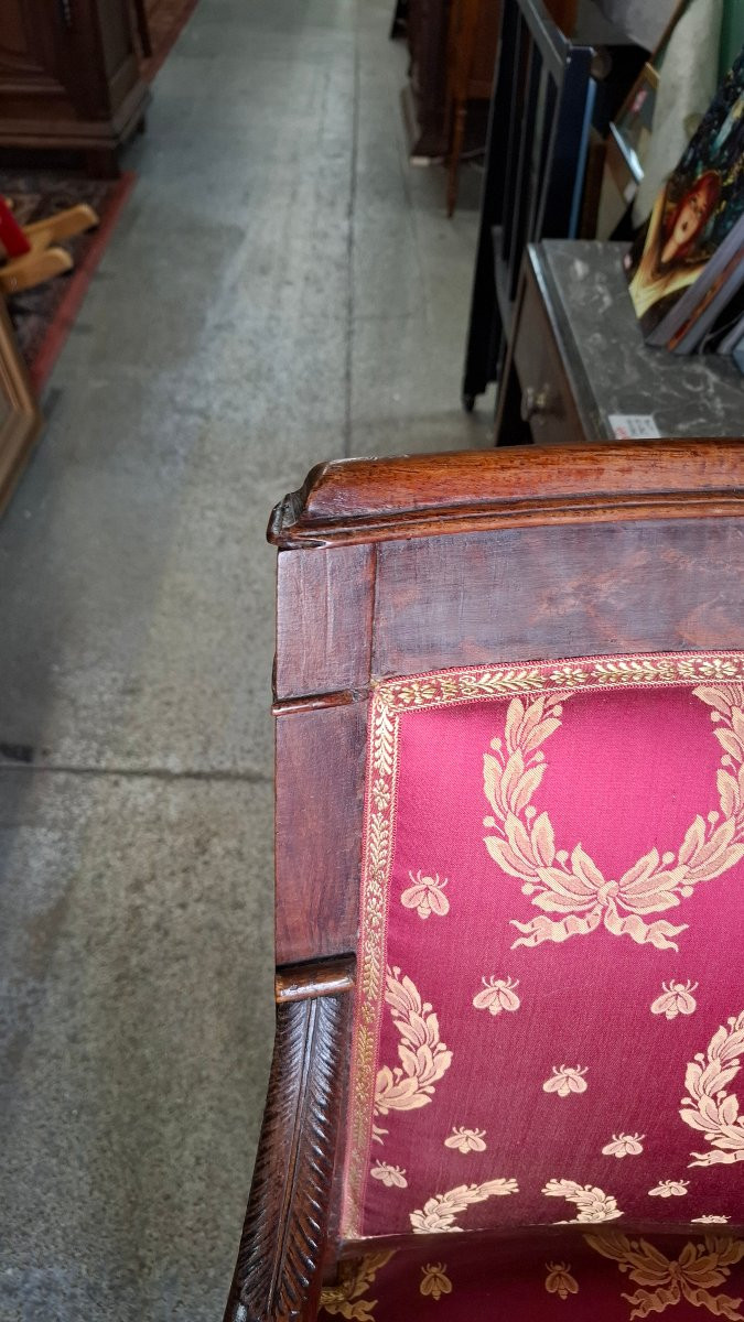 Fauteuil époque Empire-photo-2