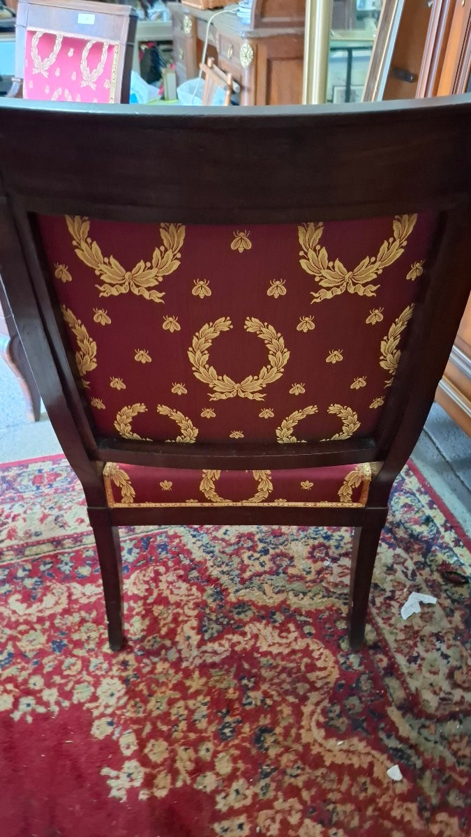 Fauteuil époque Empire-photo-7