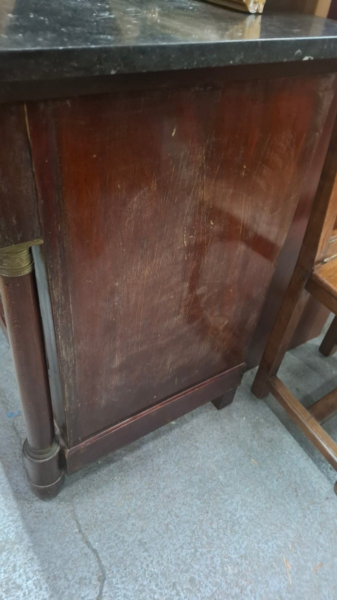 Commode empire en acajou-photo-3