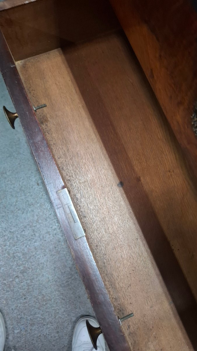 Commode empire en acajou-photo-4
