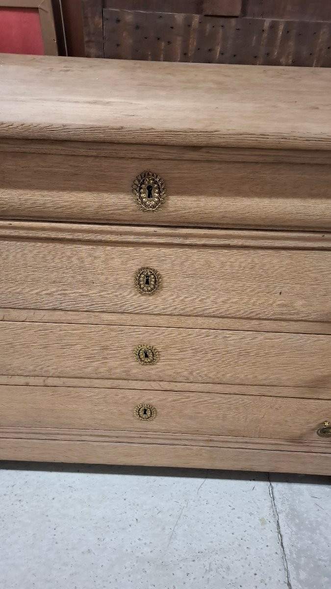 Commode décapée Louis Philippe -photo-4