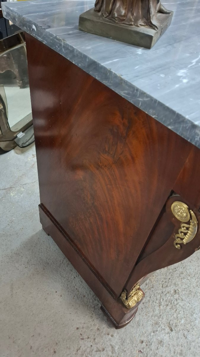 Commode empire en acajou-photo-2