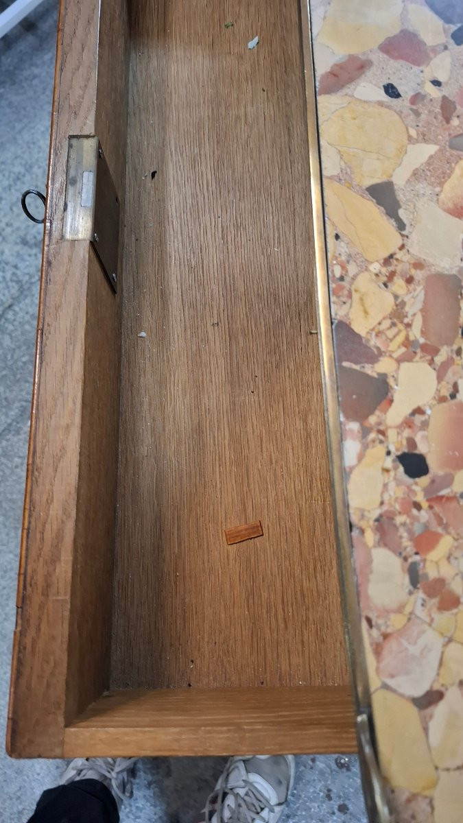 Small Marquetry Sideboard -photo-1