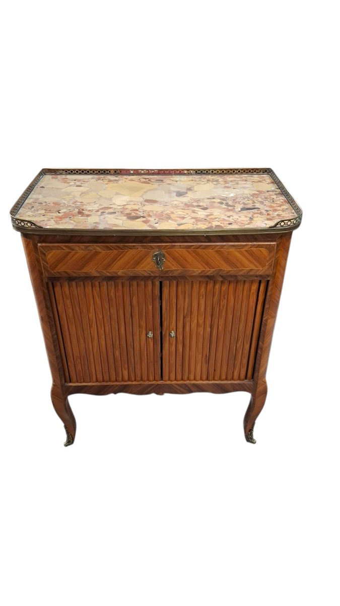 Small Marquetry Sideboard 