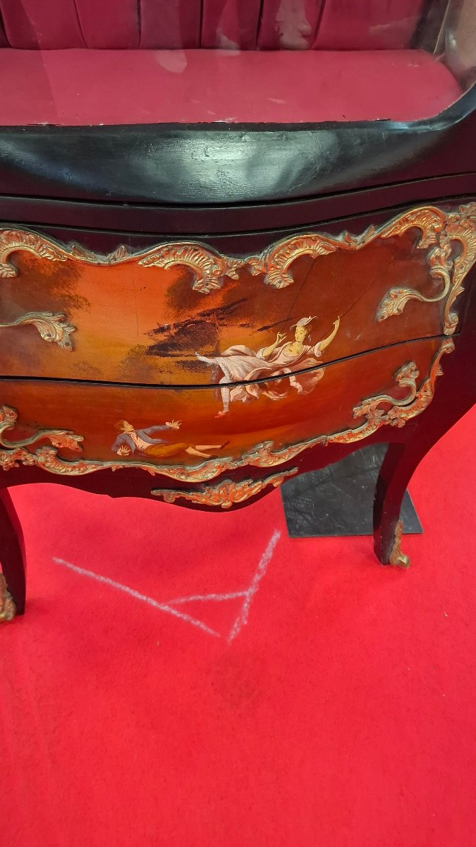 Louis XV Style Display Cabinet-photo-2