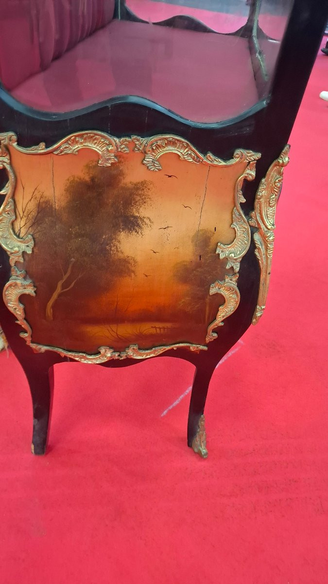 Louis XV Style Display Cabinet-photo-4