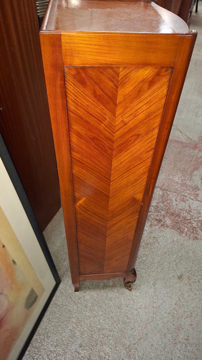 Marquetry Chest Of Drawers-photo-2