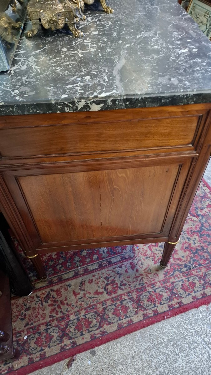 Louis XVI Commode Stamped Vassou-photo-3
