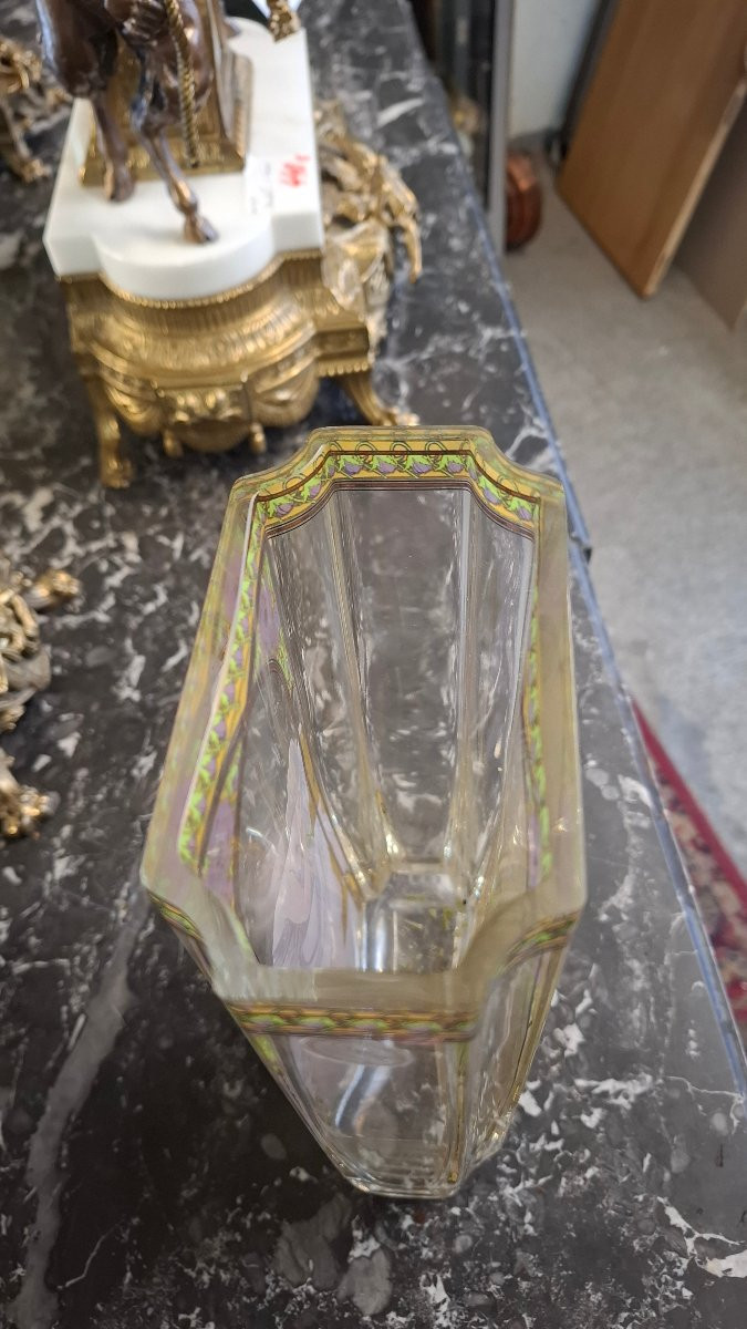 Goebel Vase Signed Mucha-photo-2