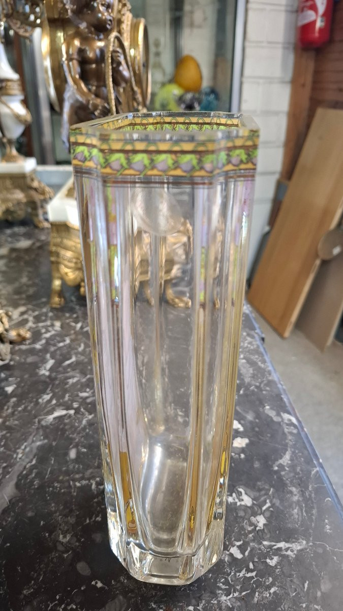 Goebel Vase Signed Mucha-photo-4