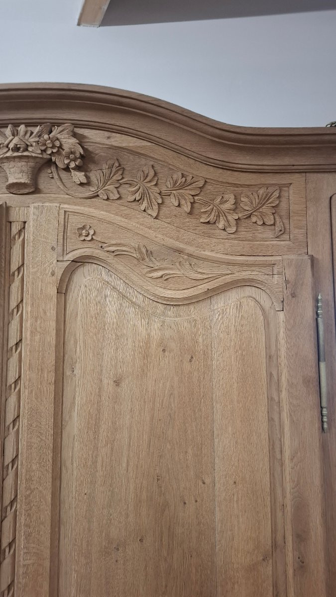 Armoire normande en chêne -photo-2