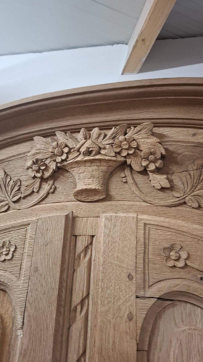 Armoire normande en chêne -photo-2