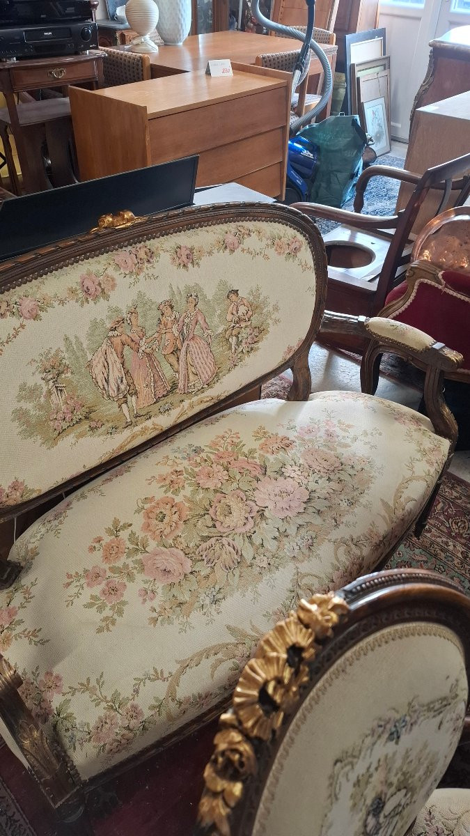 Salon de style Louis XVI-photo-2