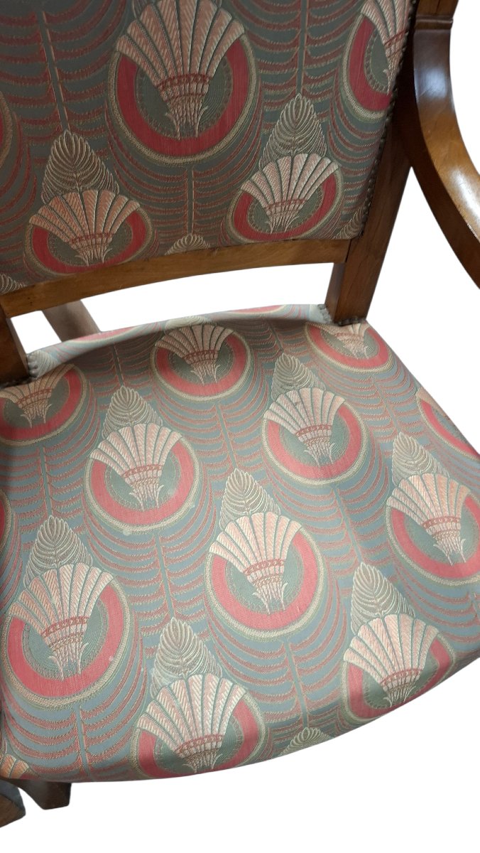 Pair Of Restoration Armchairs-photo-2