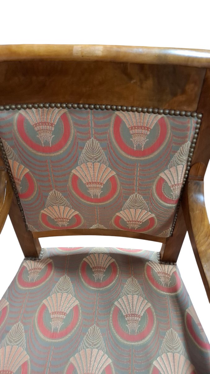 Pair Of Restoration Armchairs-photo-1